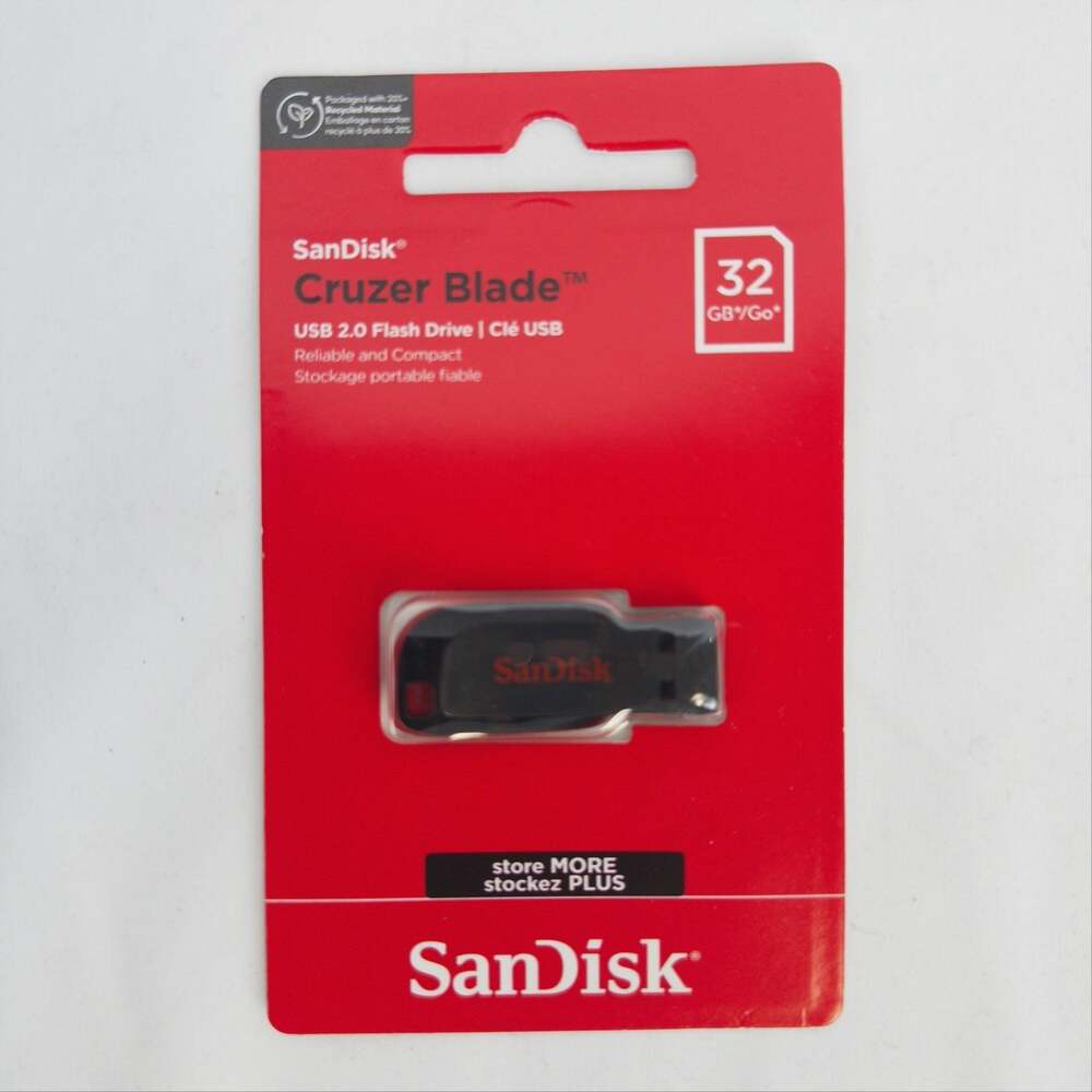 SanDisk Cruzer Blade 32GB USB 2.0 Flash Drive